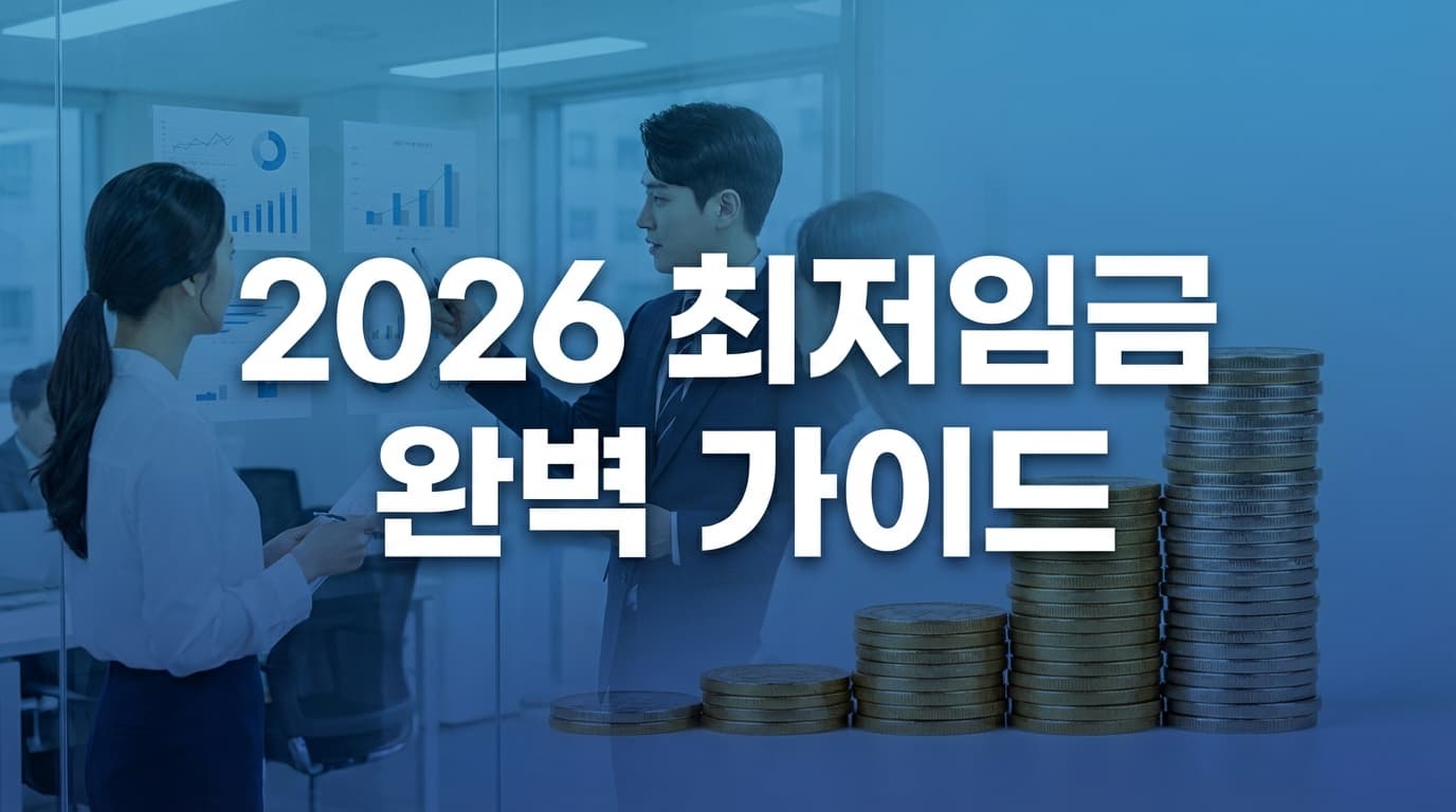 2026년 최저임금 완벽 가이드: 시급 10,320원 시대, 내 월급은 얼마?