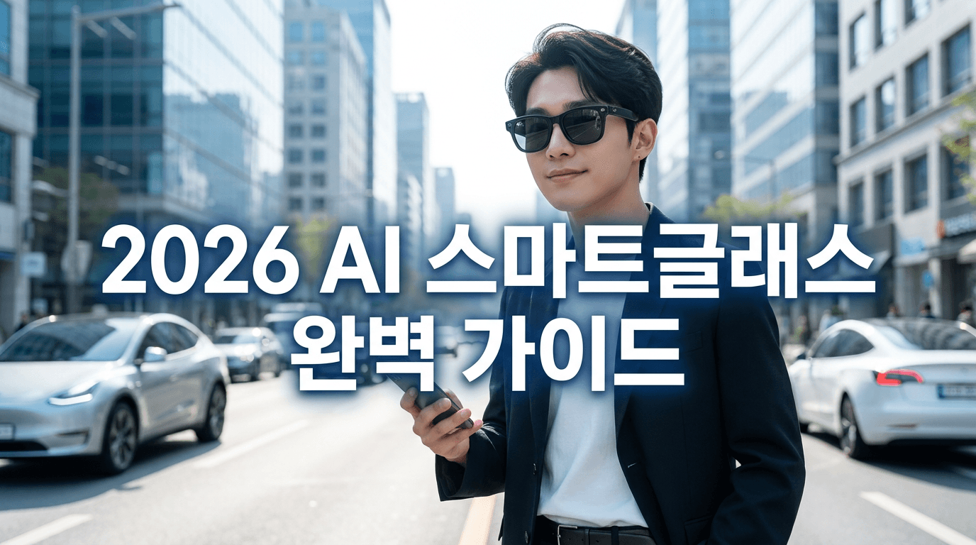 2026 AI 스마트글래스 완벽 가이드 — 메타 레이밴·오클리 메타 vs 삼성 갤럭시 글래스·구글 안드로이드 XR 총정리