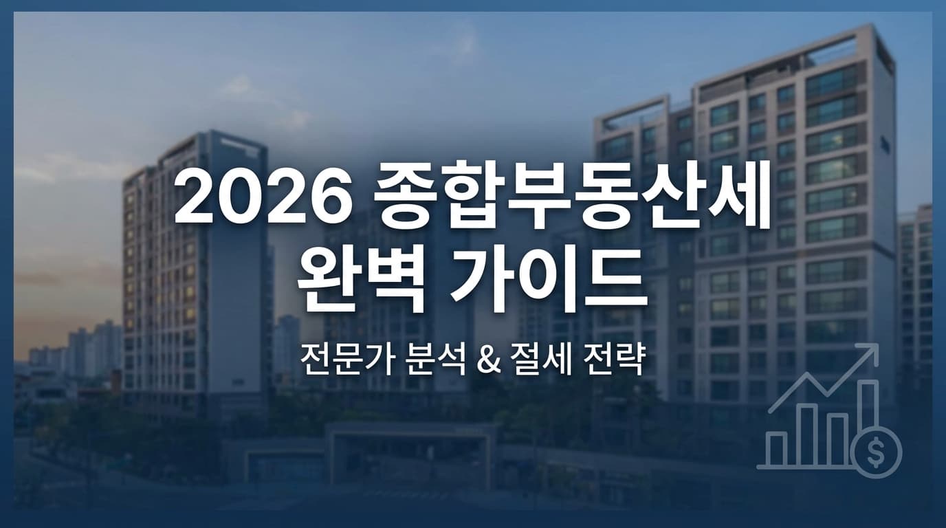 2026 종합부동산세(종부세) 완벽 가이드 — 1주택자·다주택자 세율부터 공제·절세전략까지