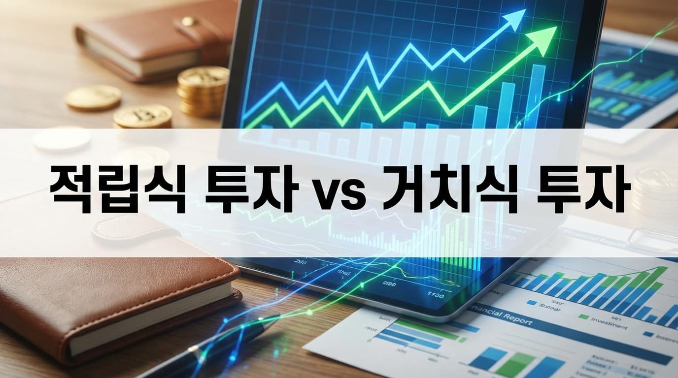 적립식 투자 vs 거치식 투자, 어떤 방법이 나에게 맞을까?