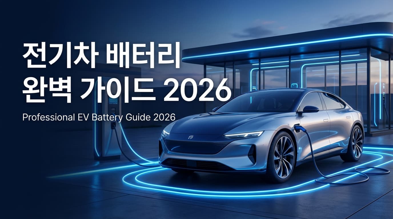 전기차 배터리 완벽 가이드 2026: 내연기관과 차이점부터 산업 전망까지