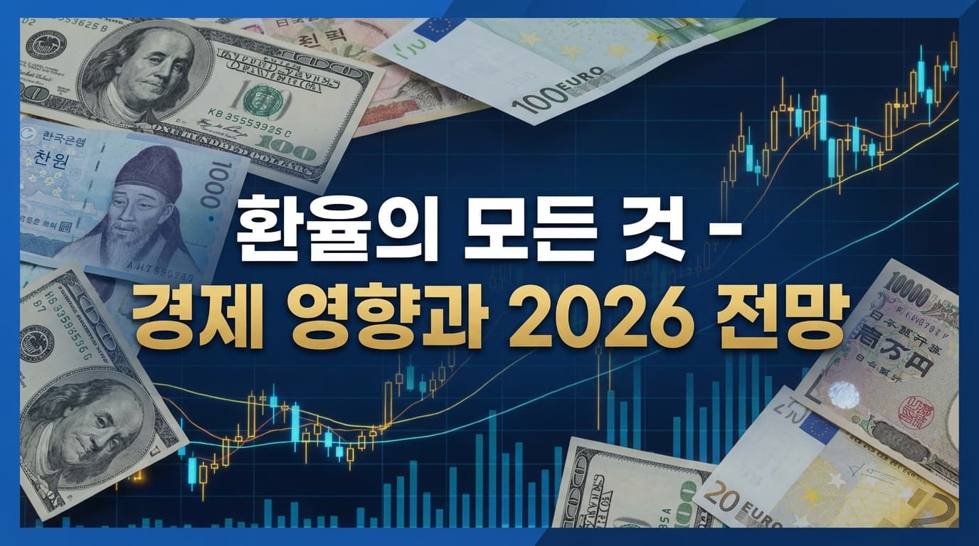 환율의 모든 것 – 기본 개념부터 경제적 영향, 2026 환율 정책까지