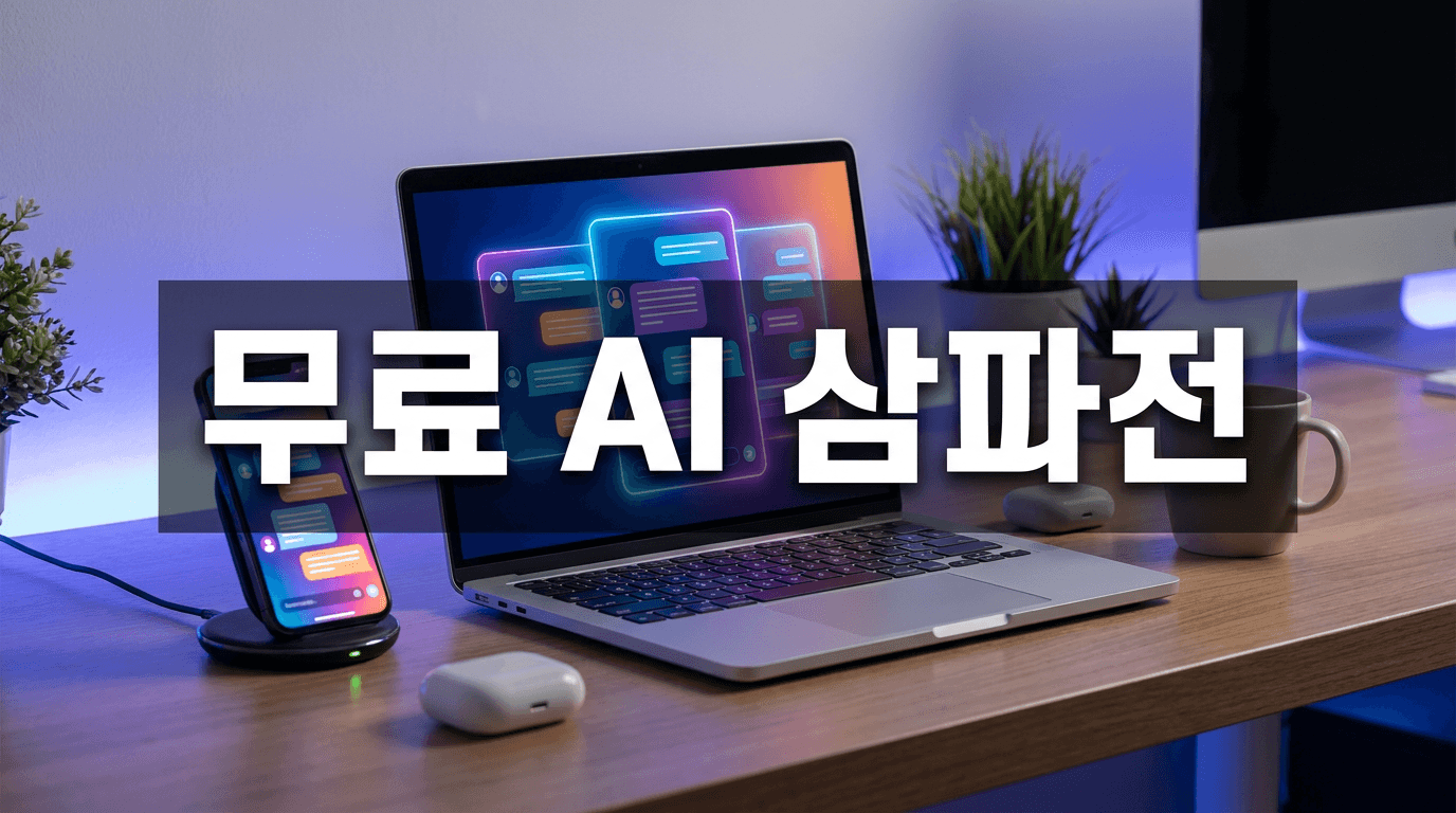 공짜로 쓰는 AI, 챗GPT·제미나이·클로드 뭐가 제일 똑똑할까