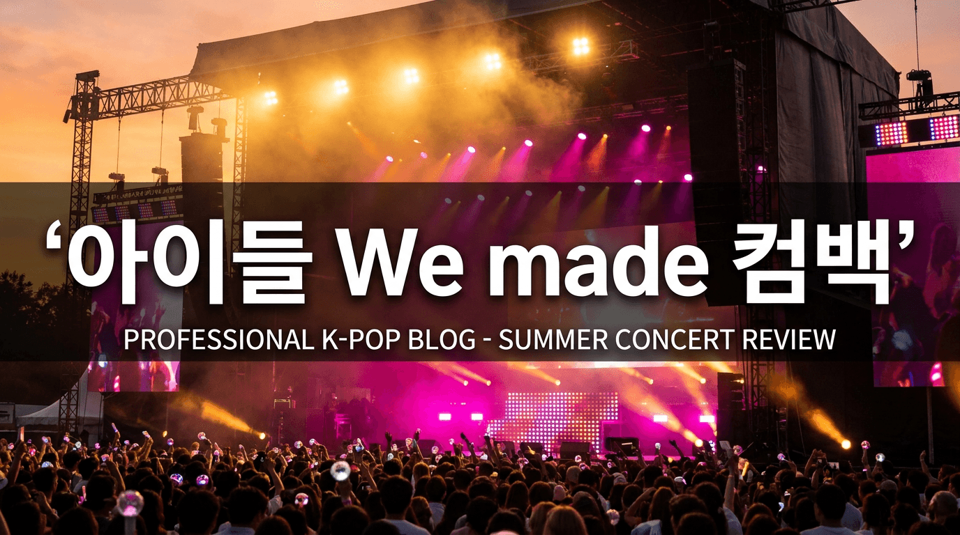 I made에서 We made로, 아이들이 7월 6일 다시 온다