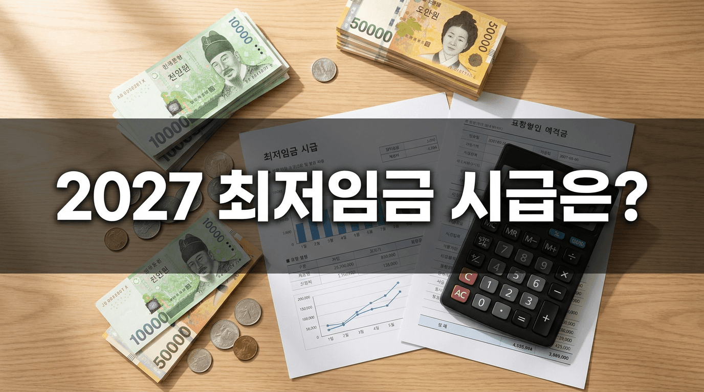 최저임금 1만2000원 요구 나왔다 — 2027년 시급 어디까지 오를까