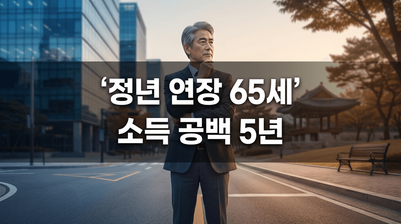 정년은 60세, 연금은 65세 — 그 5년을 버티는 법