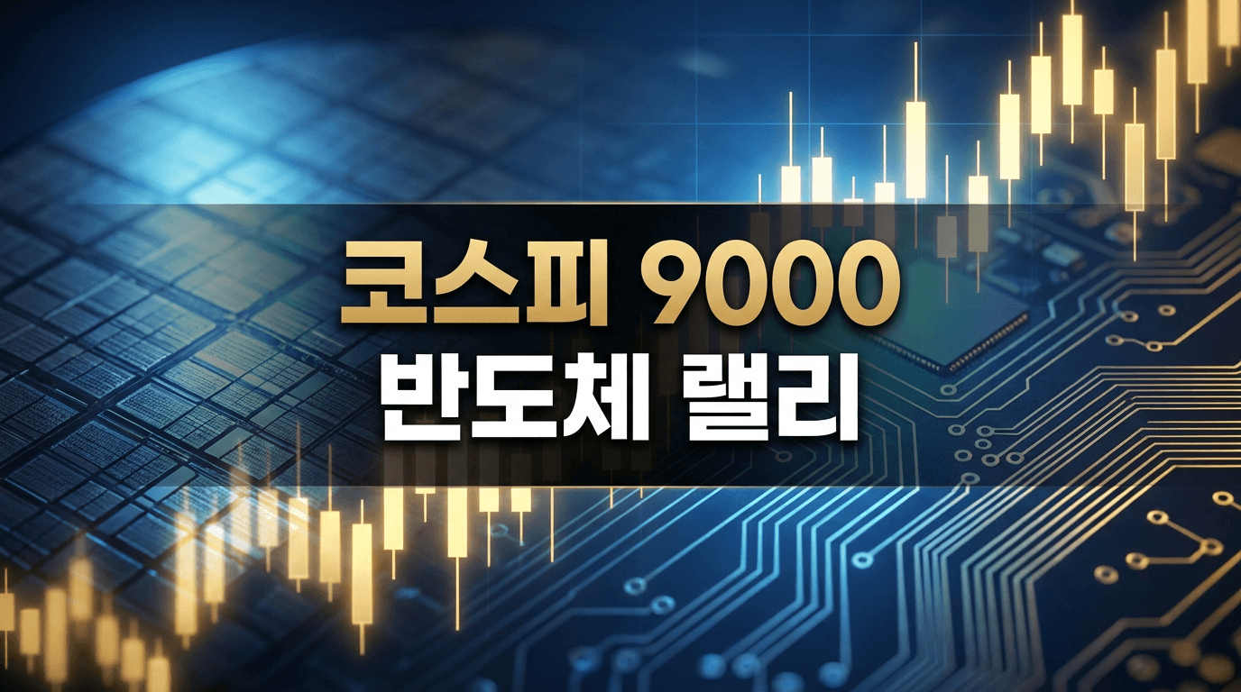 코스피 9000 뚫은 반도체 랠리, 지금 올라타도 될까