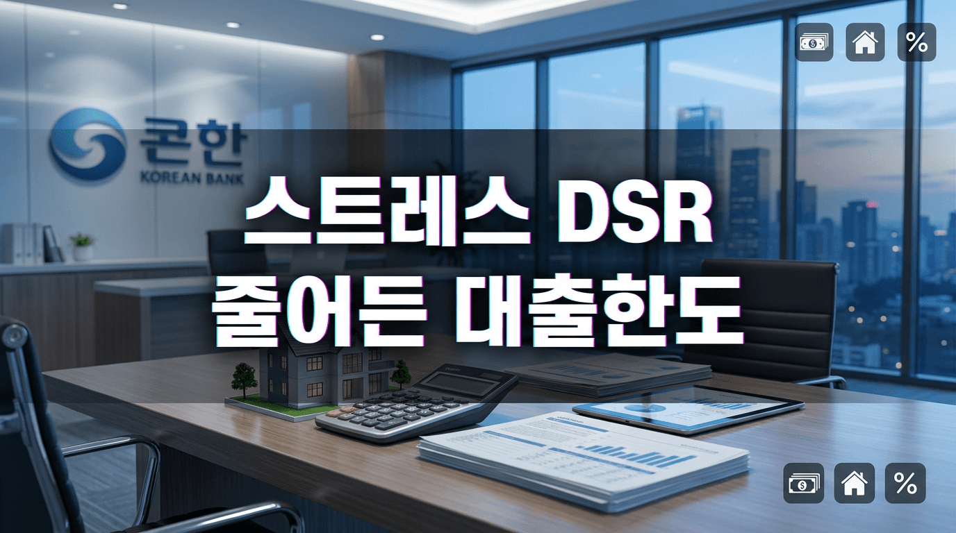 연봉은 그대로인데, 대출한도가 1억 넘게 줄어든 이유