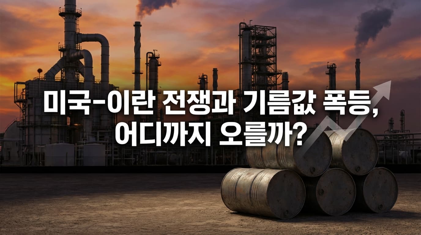 미국-이란 전쟁과 기름값 폭등 총정리 (2026년 3월 유가 현황·전망)