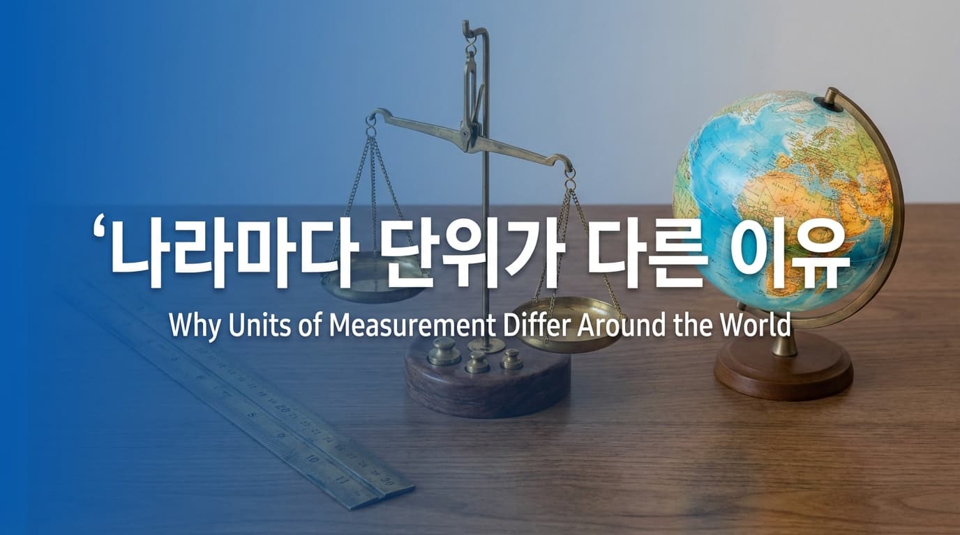 미터 vs 야드, kg vs 파운드 — 나라마다 단위가 다른 이유 총정리
