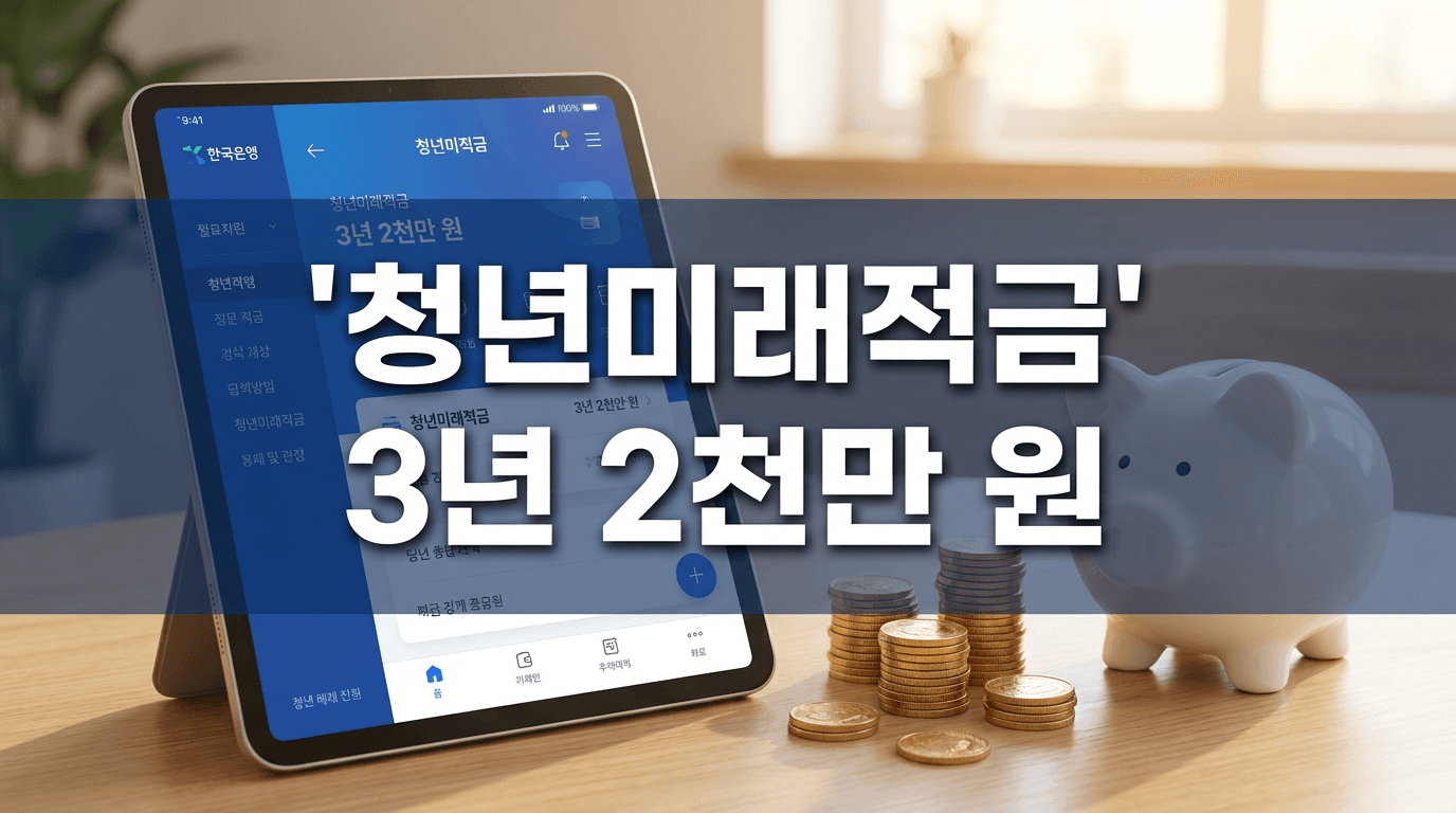 3년 부으면 2천만 원, 청년미래적금 6월 22일 열린다