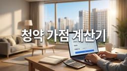 청약 가점 계산기