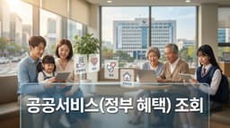 공공서비스(정부 혜택) 조회