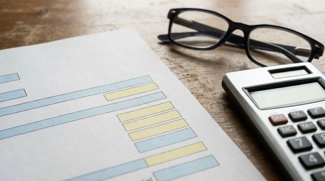 2026년 4대보험 보험료 명세서를 검토하는 직장인